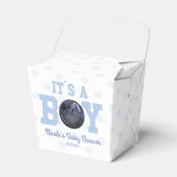 It's A Boy! Blue Bowling Ball Baby Shower