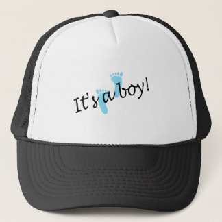 It's A Boy (Blue Feet) Trucker Hat