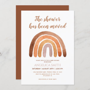 It's A Boy - Boho Rainbow Baby Shower I Invitation