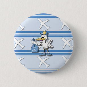 It's A Boy Button