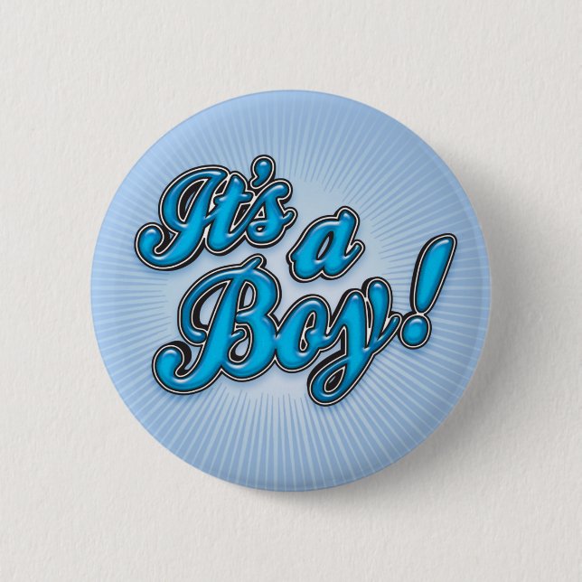 its a boy button (Front)