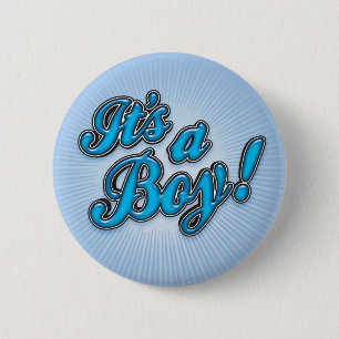 its a boy button