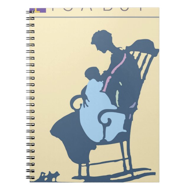 <It's a Boy> by Steve Collier Notebook (Front)