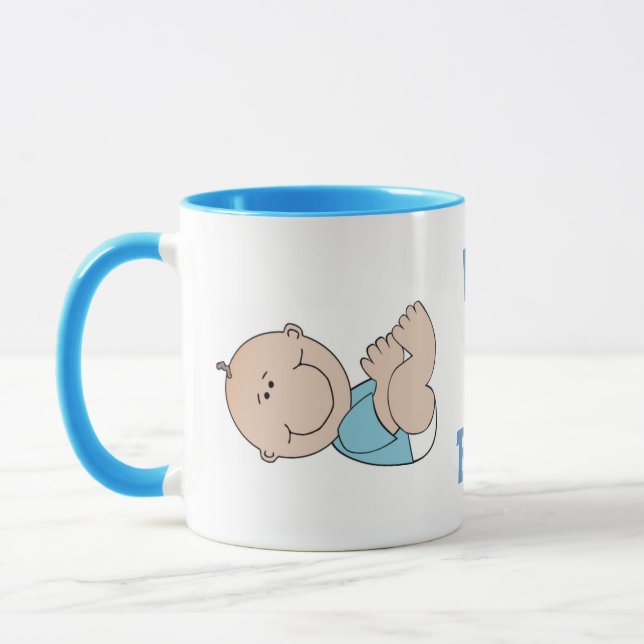 It's A Boy Ceramic Mug (Left)