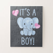 It's a Boy Gender Announcement Baby Shower