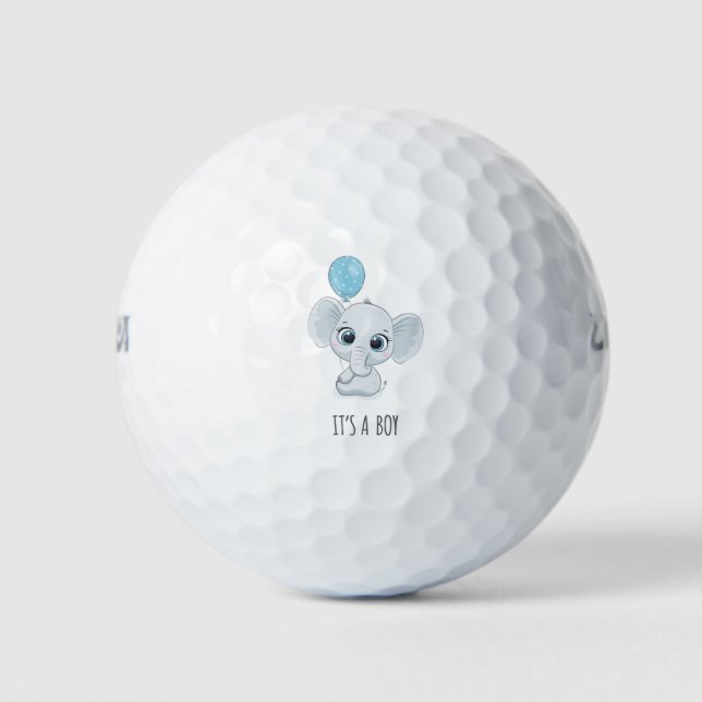 It's a Boy Golf Balls (Front)