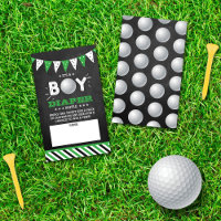 It's A Boy! Golf Co-ed Baby Shower Diaper Raffle