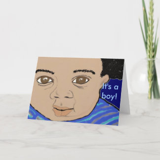 It's a boy greeting Card