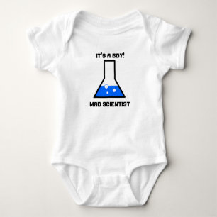 It's a Boy!  Mad Scientist Baby Bodysuit