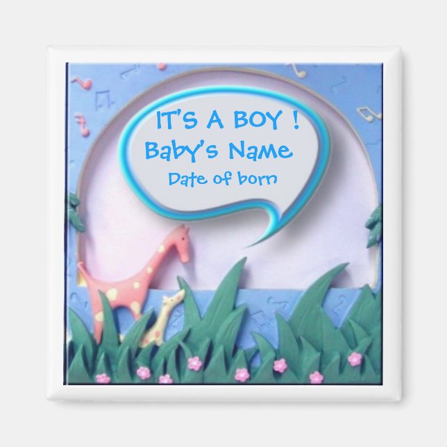 It's a Boy Magnet (Front)