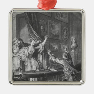 It's a boy metal tree decoration