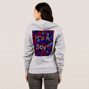 It's A Boy! Party Stars Hoodie