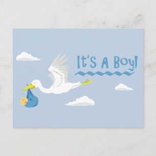 It's a Boy! Postcard