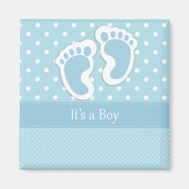 It's a Boy save the date magent Magnet (Front)