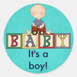 Its a boy stickers