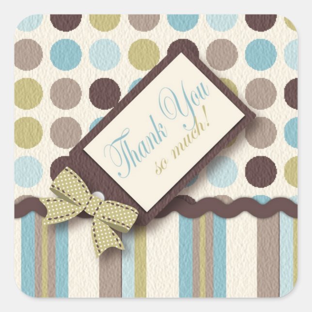 It's a Boy! TY Sticker B (Front)