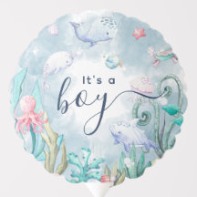 It's a Boy Under the Sea New Baby
