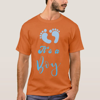 Its a Boy with Feet Baby Shower Party vintage T-Shirt