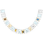 Its a Boy Zoo Animals Baby Shower Banner