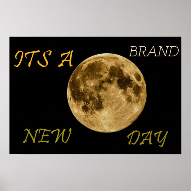 Its A Brand New Day Poster (Front)
