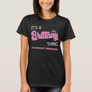It's a Brittany thing you wouldn't understand T-Shirt