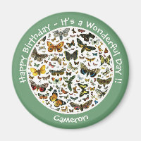 It's a Butterfly Birthday, Collage Items for Party