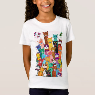 It's a Cat's World Girl's T-shirt