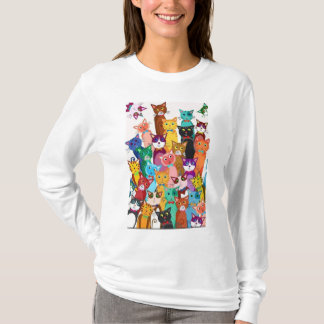 It's a Cats World Woman's Long Sleeve T-shirt