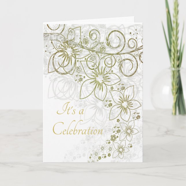 It's a Celebration Pastor Card (Front)