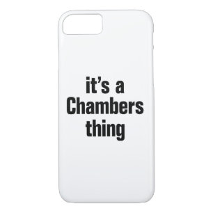 its a chambers thing Case-Mate iPhone case