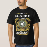 It's A Clarke Thing You Couldn't Understand
