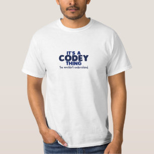 It's a Codey Thing Surname T-Shirt