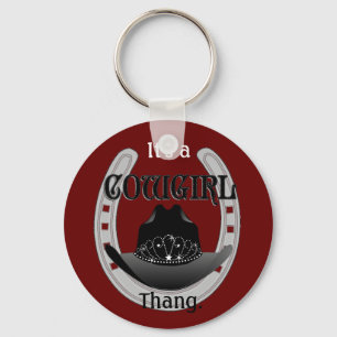 It's a Cowgirl THANG keychain