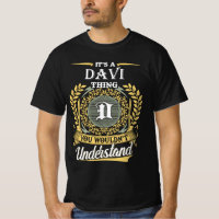 It's A Davi Thing You Couldn't Understand