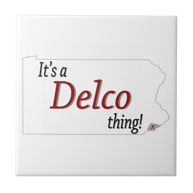 Its a Delco thing (R) Tile (Front)