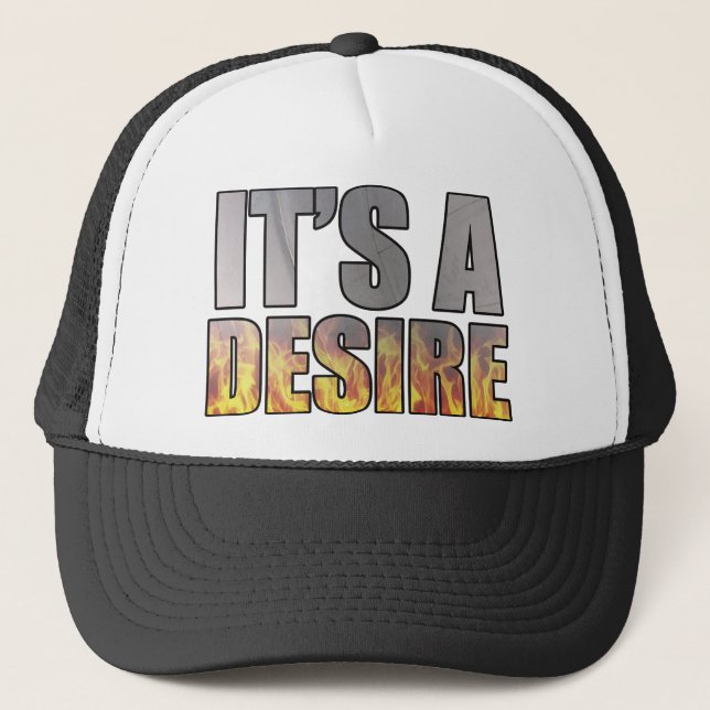 It's A Desire Volleyball Trucker Hat (Front)