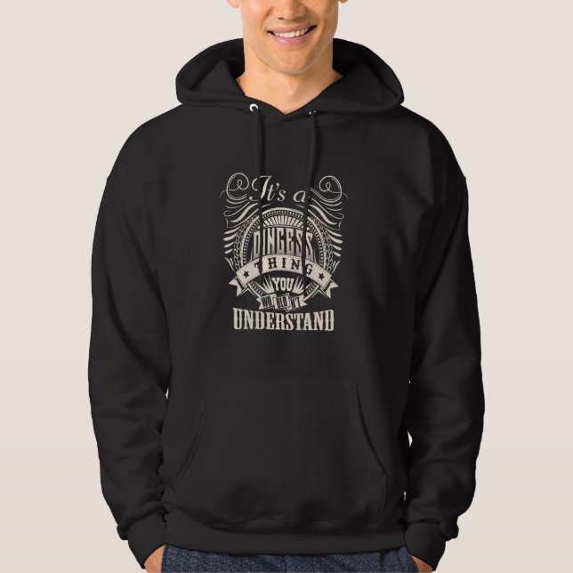 It's A DINGESS Thing You Wouldn't Understand DINGE Hoodie (Front)