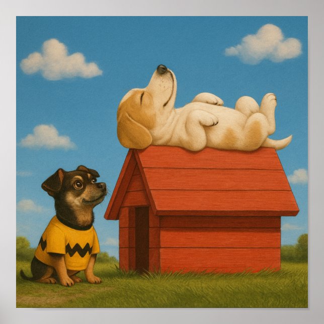 "It's a Dogs Life" Poster (Front)