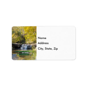 It's A Dogwood Waterfall Address Label