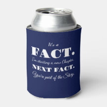 It's A Fact | Groomsman Funny Proposal Navy Blue