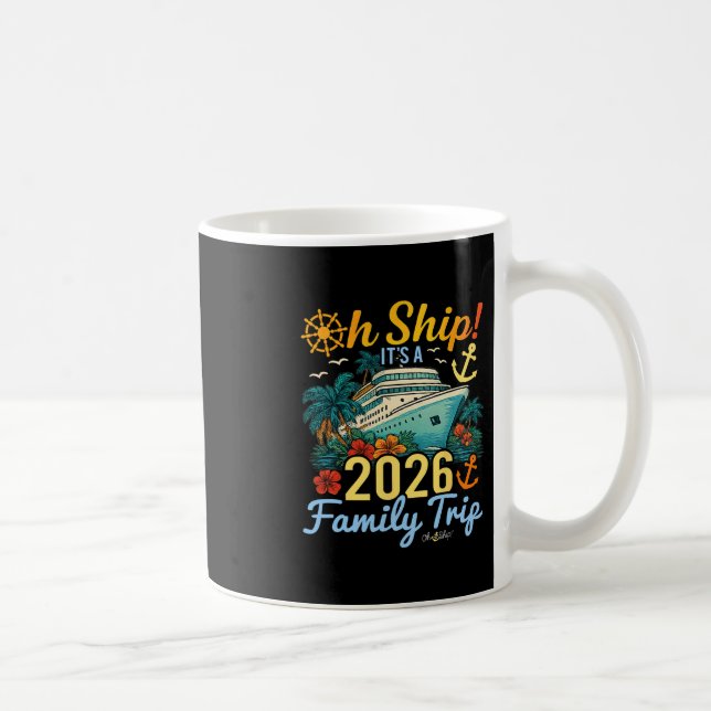 It's A Family Trip 2026  Coffee Mug (Right)
