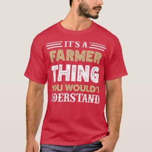 It's A Farmer Thing You Wouldn't Understand Matchi T-Shirt