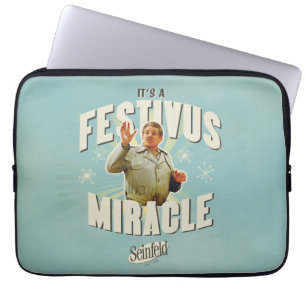 It's a Festivus Miracle Laptop Sleeve