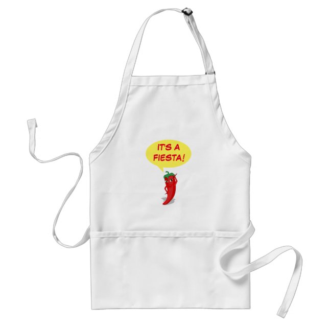 It's A Fiesta Standard Apron (Front)
