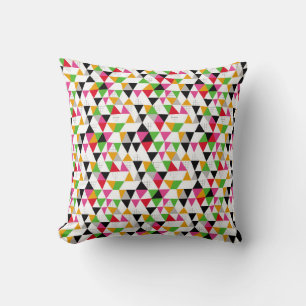 It's a fractal party! This vibrant coloured vintag Cushion