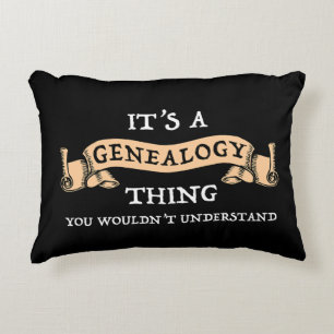 It's A Genealogy Thing - You Wouldn't Understand Decorative Cushion