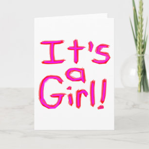It's a Girl! Announcement