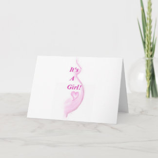 It's A Girl! Announcement