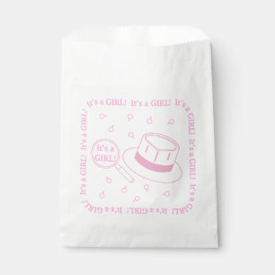 It's a Girl! announcement Favour Bags