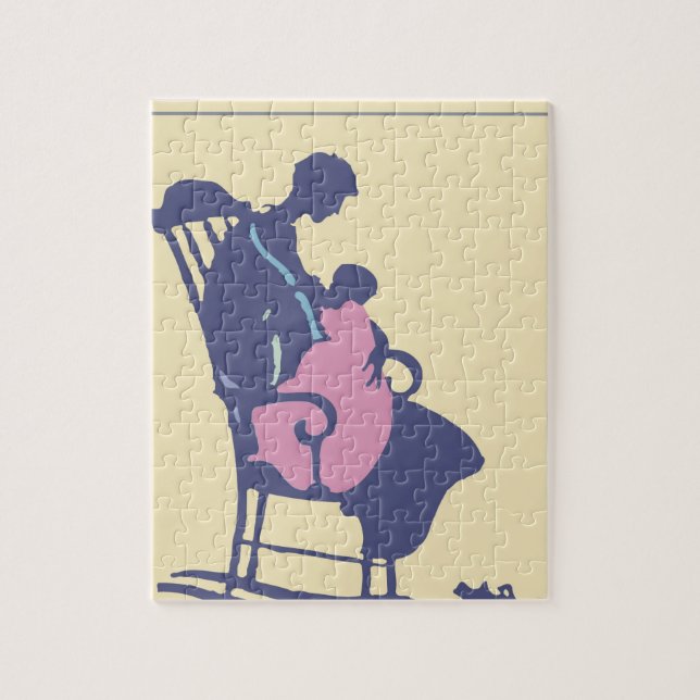 <It's a Girl> by Steve Collier Jigsaw Puzzle (Vertical)